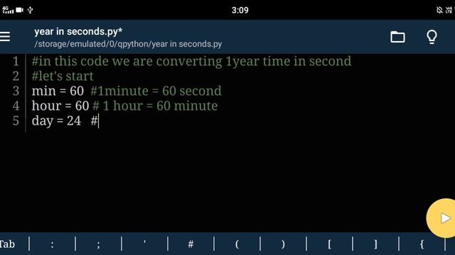Python coding to convert one year into second |@Great_time_of_coding | смотреть онлайн