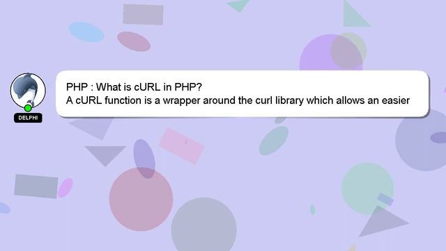 PHP : What is cURL in PHP? смотреть онлайн