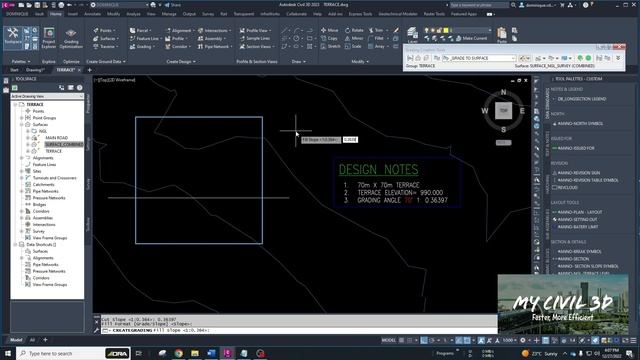 CONVERT ANGLE TO SLOPE - LISP смотреть онлайн
