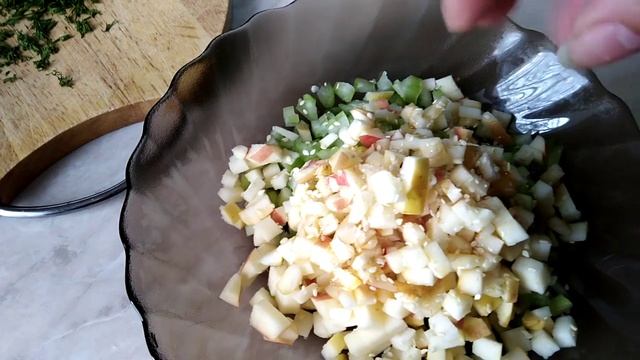 Салат из сельдерея (к курсу очищения) смотреть онлайн
