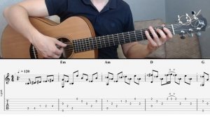 Король и Шут - Воспоминания о былой любви (гитара отрывки + разбор + табы)