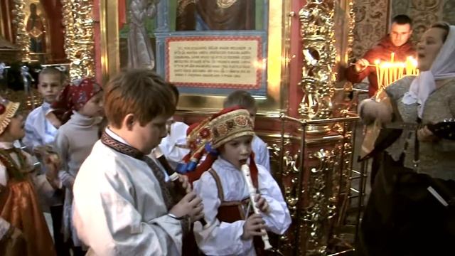 Рождественское колядование в Сергиевском приходе на Рязанке. смотреть онлайн
