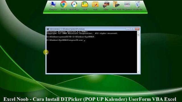 Cara Install DTPicker UserForm VBA Excel смотреть онлайн