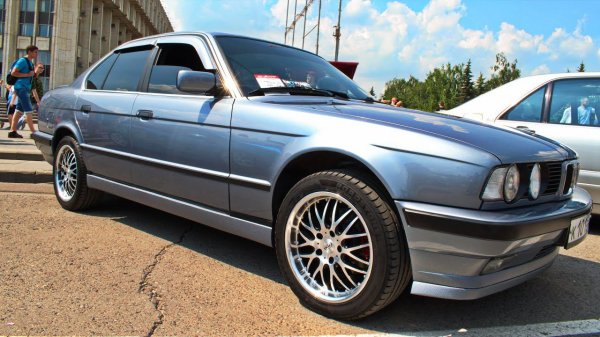 BMW Е34 (1989 г.в.) с пробегом 170 тыс.км / Автострада 2019 г.Тула