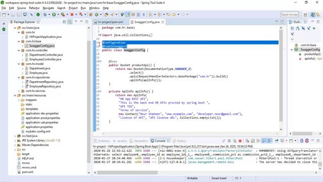 Swagger with Spring Boot смотреть онлайн