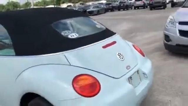 2005 VW Beetle Convertible смотреть онлайн
