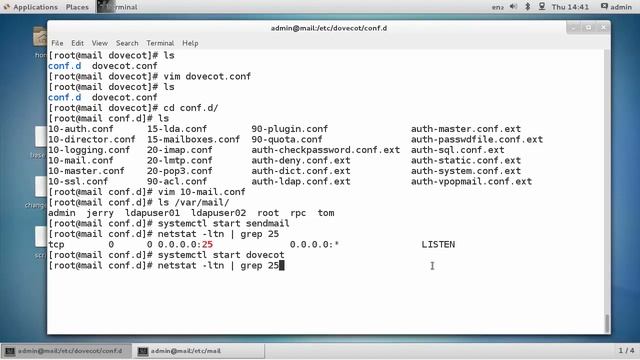 211.1 การจัดการ E mail server sendmail, postfix смотреть онлайн