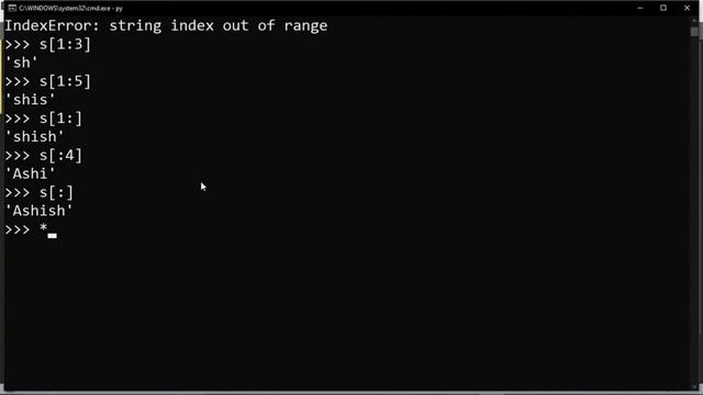 #8 String slicing in python | String manipulation in python | #stringslicing #pythonforbeginners смотреть онлайн