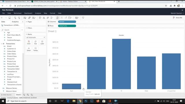 KPMG TASK 3 | Data Visualization | Using Tableau смотреть онлайн
