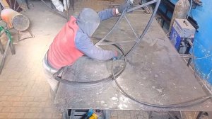 кресло качель своими руками из профильной трубы