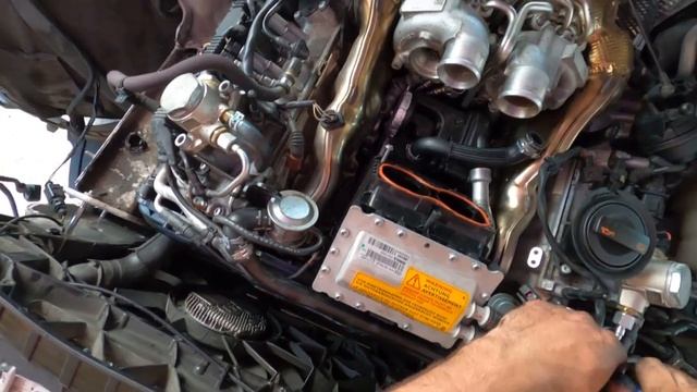 Removing the "Turbo Killer" oil screen from Audi S7 (Failed) смотреть онлайн