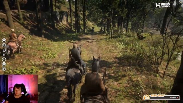 Red Dead Redemption 2 RP - WILD COUNTRY Злые мексиканцы и Пумба! Стрим 54 смотреть онлайн