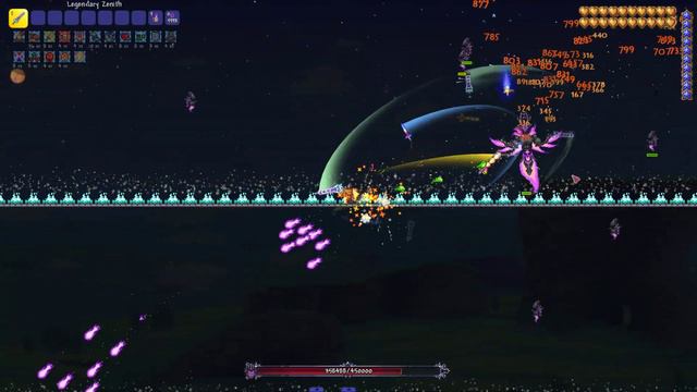 Terraria (1.4.4.9) : Shadows Of Abaddon Mod - Melee Class VS All Bosses (Master  + True Mode)