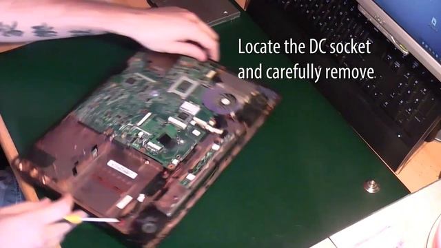 How To Fix or Replace A Toshiba A200 Equium DC Socket смотреть онлайн