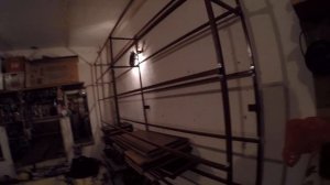 Стеллаж из металлопрофиля без сварки.Этап №3 Скрепление второй  секции.