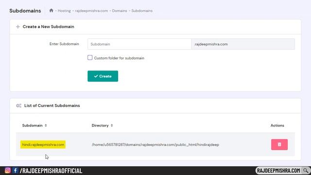 How to Create Subdomain and Install WordPress in Hostinger | Hostinger me Subdomain Kaise Banaye смотреть онлайн