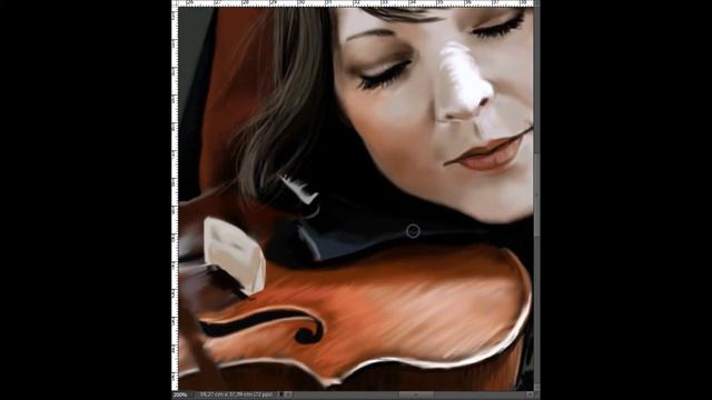 Painting Lindsey Stirling