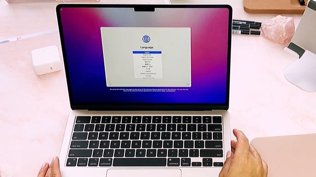 MACBOOK AIR M2 2022 | Aesthetic Unboxing And First Impressions