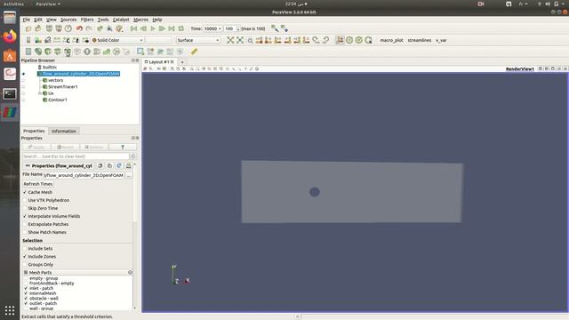 ParaView Post Processing: Vectors, Streamlines, Contours, Iso-surfaces and Iso-volumes #AsmaaHadane смотреть онлайн