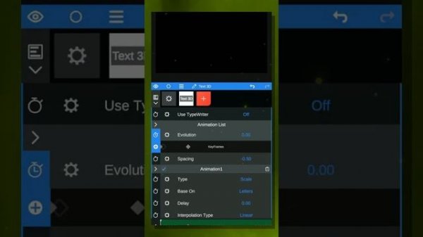 Node video 3d text animation tutorial #nodevideo