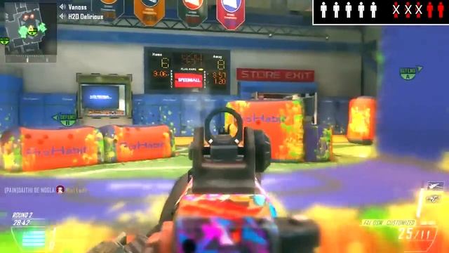 Black Ops 2 Paintball FUN Custom Game Mode on RUSH Funny Moments New Game Extreme Paintball смотреть онлайн