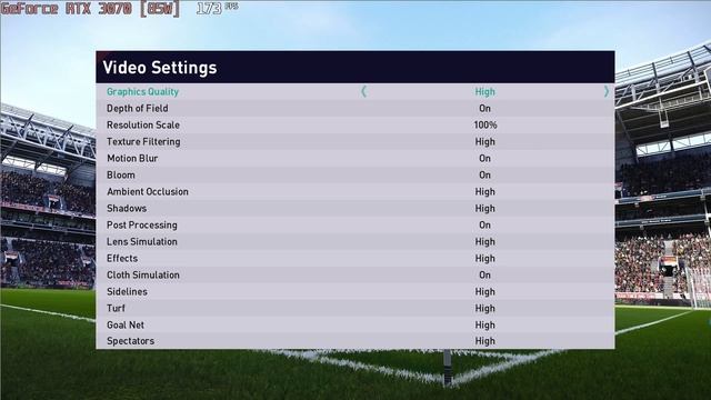 ? NVIDIA GeForce RTX 3070 [Laptop, 85W] - PES 2021 gameplay benchmarks (1080p) смотреть онлайн