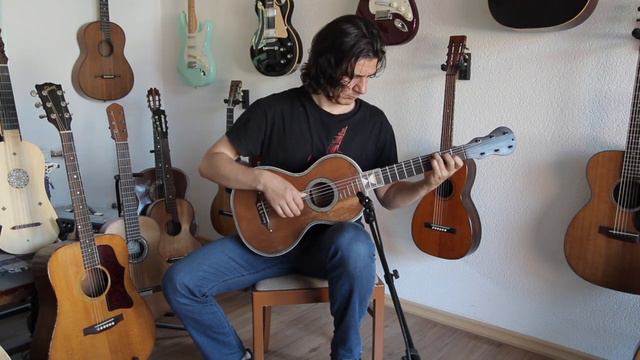Joseph Garaboeuf (Lacombe) ~1850 Lacote style romantic guitar for highest demands - magical sound смотреть онлайн