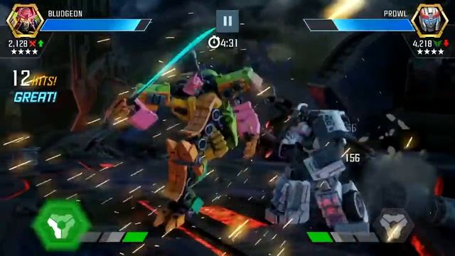 Alliance Mission: R3 4* Bludgeon VS Map 2 Node 70 linked Prowl - Transformers Forged To Fight смотреть онлайн