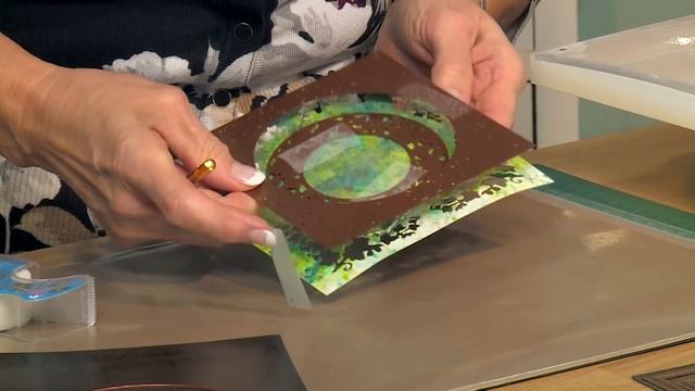 Bright Ivy Marbled Card | Crafting My Style with Sue Wilson смотреть онлайн