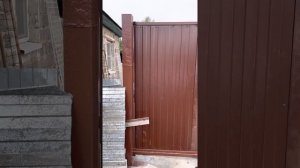 Как сделать откатные ворота когда нет места для отката