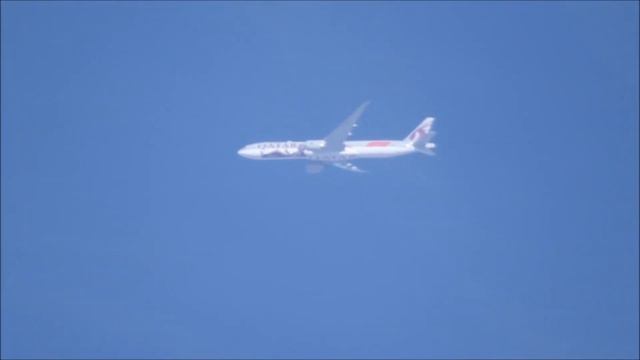 High Altitude Planespotting: Qatar Airways (Formula 1 - Global Partner) , Boeing 777 смотреть онлайн