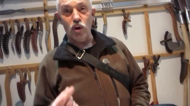 Мастер Владимир Курчанов! Призер соревнования ножей в конкурсе Заруба! Нож Норка.Сталь 50Х14МФ смотреть онлайн
