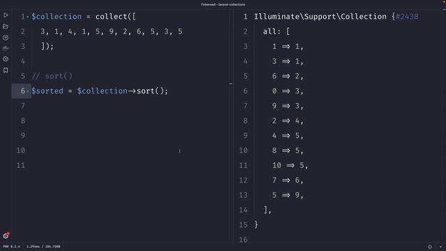 How to Sort Collections Using sort() and sortDesc() - Mastering Eloquent & Collection Methods смотреть онлайн