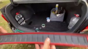 Установка накладки на задний бампер киа рио 4