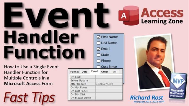 Event Handler VBA Function for Multiple Controls in Microsoft Access Forms смотреть онлайн