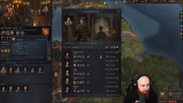 THE VIKING CONQUEST OF ENGLAND! Crusader Kings 3 - Rise of the North Sea Empire Campaign #7 смотреть онлайн