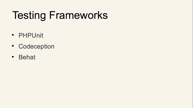 PHP Testing Basics: Introduction смотреть онлайн