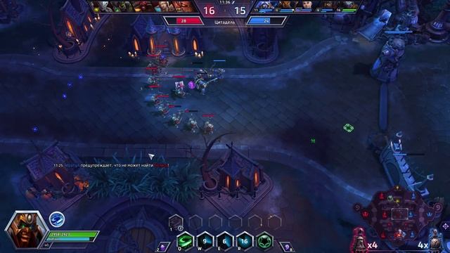 Зератул в любимый билд - сложный матч через Q + купол | Мастер | Heroes of the Storm (HotS) смотреть онлайн