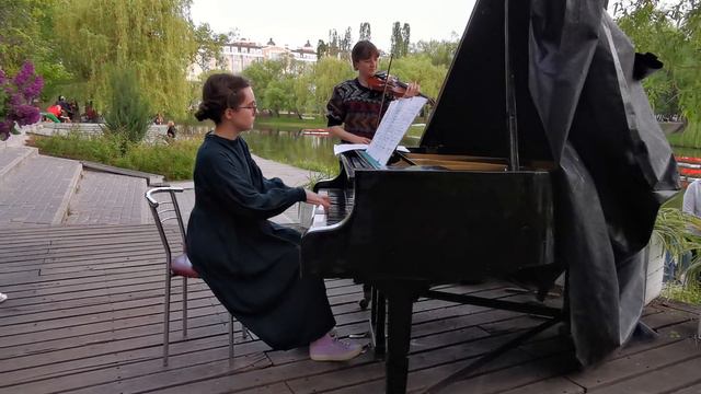 Соната соль мажор для скрипки и фортепиано, Моцарт. смотреть онлайн