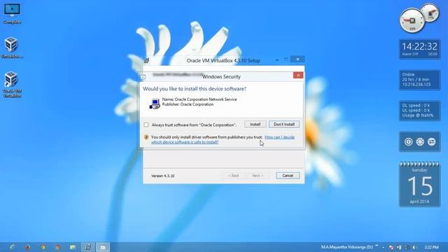 How to Install VirtualBox 4.3 1 For Windows 8 смотреть онлайн