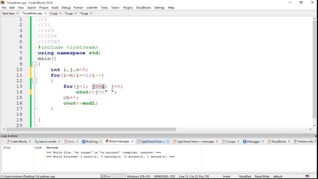 Pyramid Patterns in c++ : Printing Different shapes in c++ using loops -Youtube смотреть онлайн