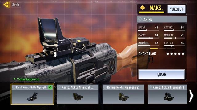 CoD mobile oyununda AK-47 aparat tavsiyesi/ AK-47 modification advice in Call of Duty mobile смотреть онлайн
