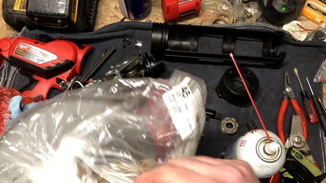 Milwaukee M12 Caulk Gun Repair Part 2 смотреть онлайн
