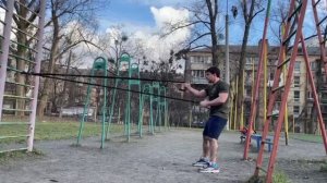 Комплекс упражнений с борцовской резиной на развитие скорости, выносливости. Тренировка с жгутом.