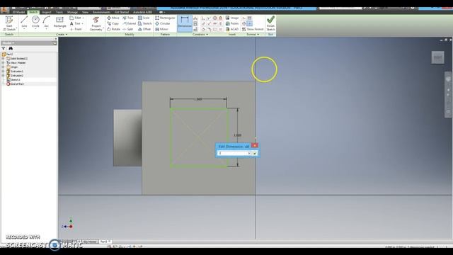 Design and Modeling (PLTW) - Sketch Plane Cube смотреть онлайн
