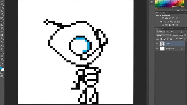 [GIR] Pixel Art Photoshop CS6 Speed Art смотреть онлайн