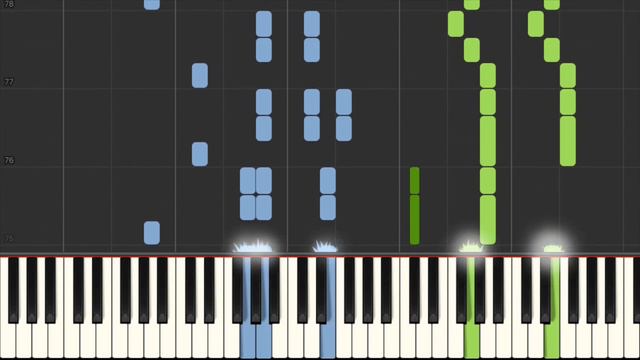 久石讓 Joe Hisaishi - 人生的旋轉木馬 - "哈爾的移動城堡" 主題曲 - 鋼琴教學 Piano Tutorial [HQ] Synthesia смотреть онлайн
