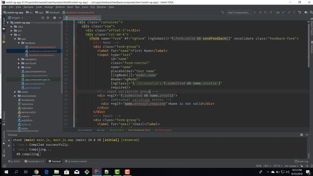 [Angular 6 + Spring Boot] #12 Angular Form Validation смотреть онлайн