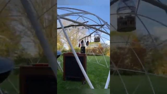 сферический шатер ф4м для сада, дачи