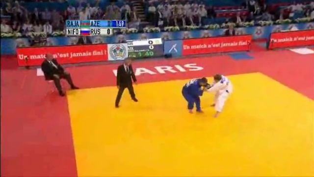 JUDO 2011 World Championships: Elkhan Rajabli (AZE) - Ivan Nifontov (RUS) смотреть онлайн